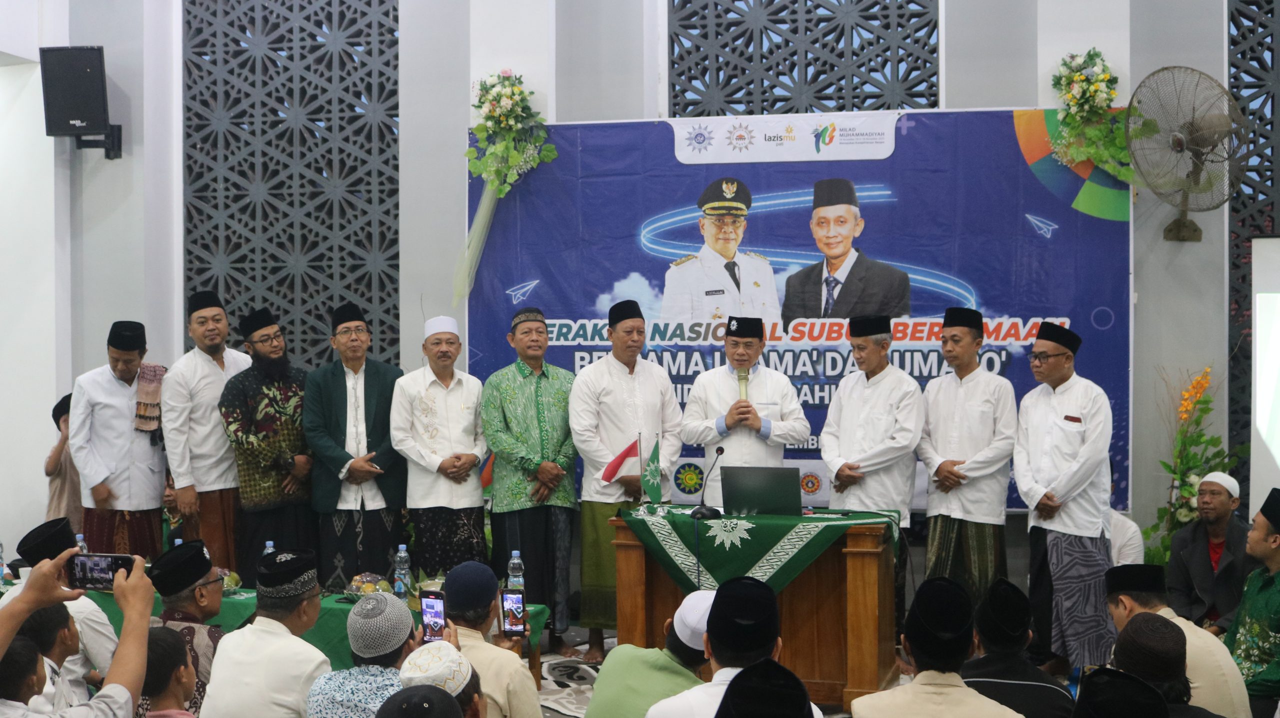 Lazismu Gerakkan Infak Subuh di Gerakan Nasional Subuh Berjamaah Masjid Moch Dahlan Pati